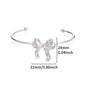 Exquisite Classic Bump Pattern Openning Bangles Bracelet For Women Cuff Bracelet Gold Color Stainless Steel Hand Ornament Gift